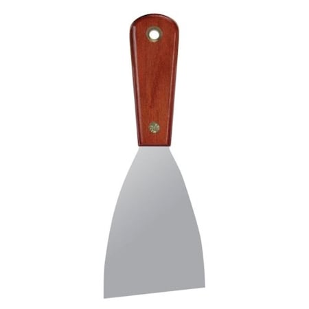 Warner 3" SS Flex Putty Knife, Rosewood Handle 10749